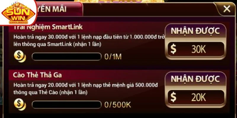 Tham gia cá cược không lo thua lỗ với ưu đãi hoàn trả