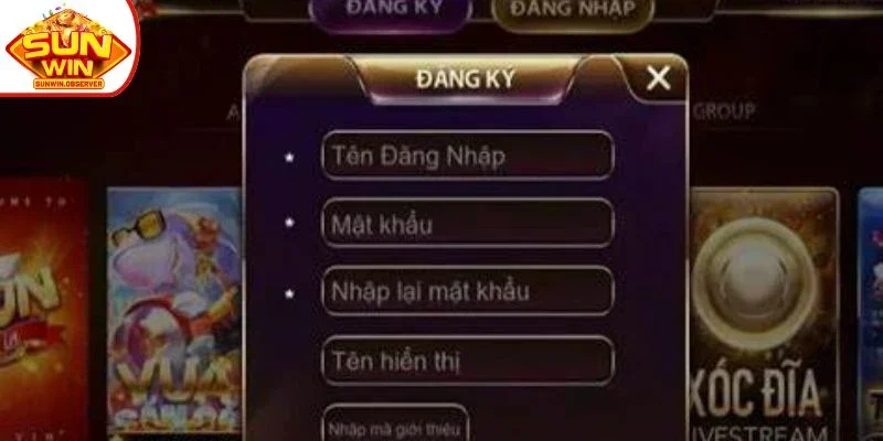 Có những câu hỏi gì khi đăng ký?
